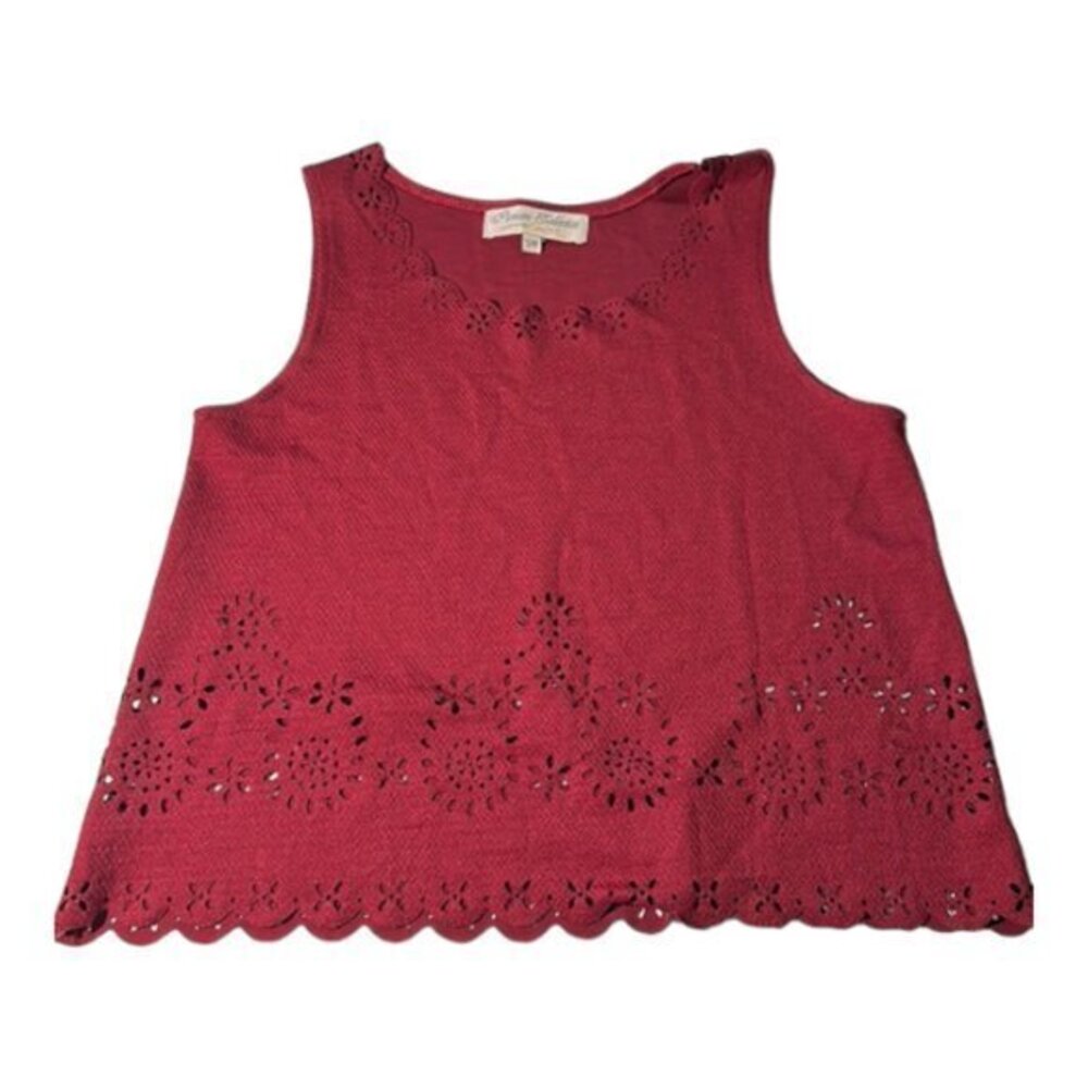 PARSIAN COLLECTION HANDCRAFTED WITH LOVE SLEEVELESS BLOUSE SIZE S/M GUC #5756